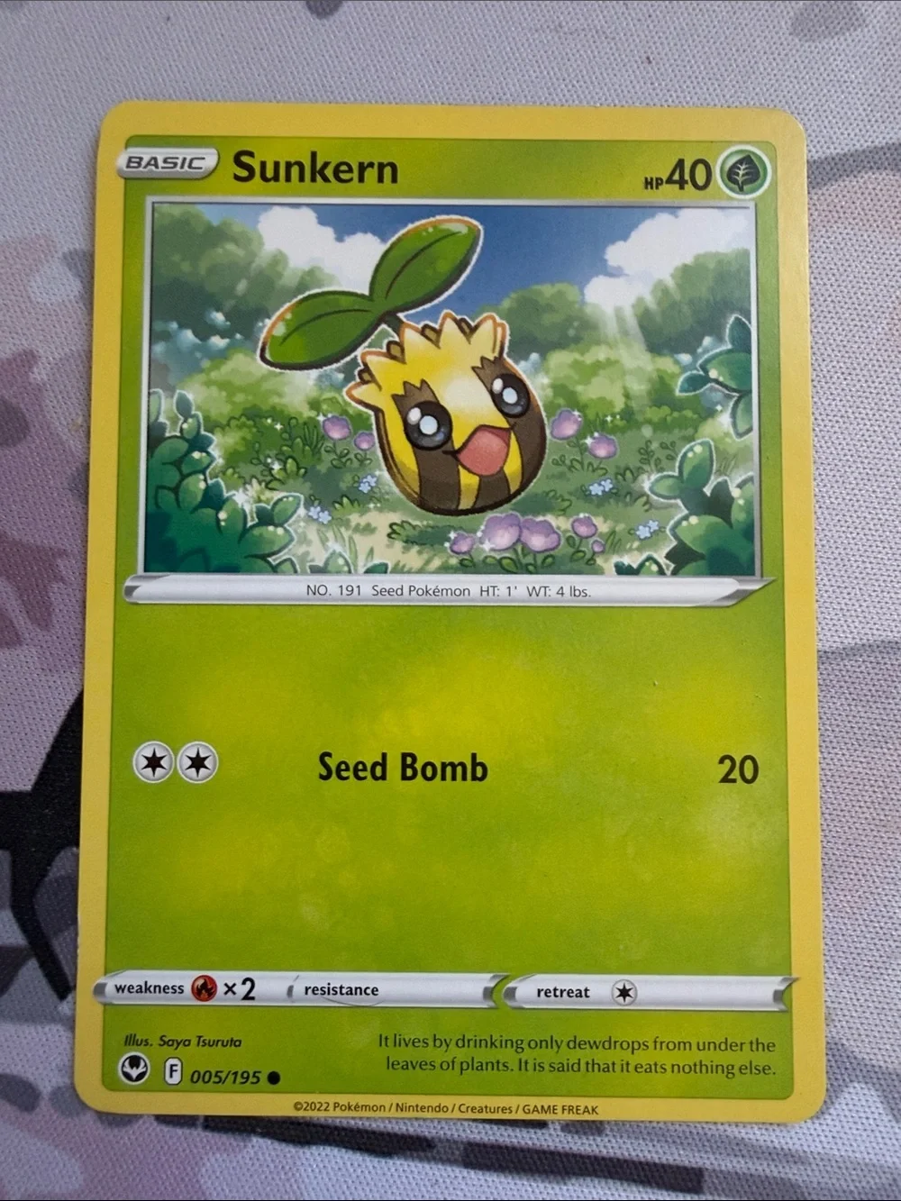 🌸 Flower Garden Pokémon Card Lot | Roserade Sunkern Cherubi ✨5/$25✨